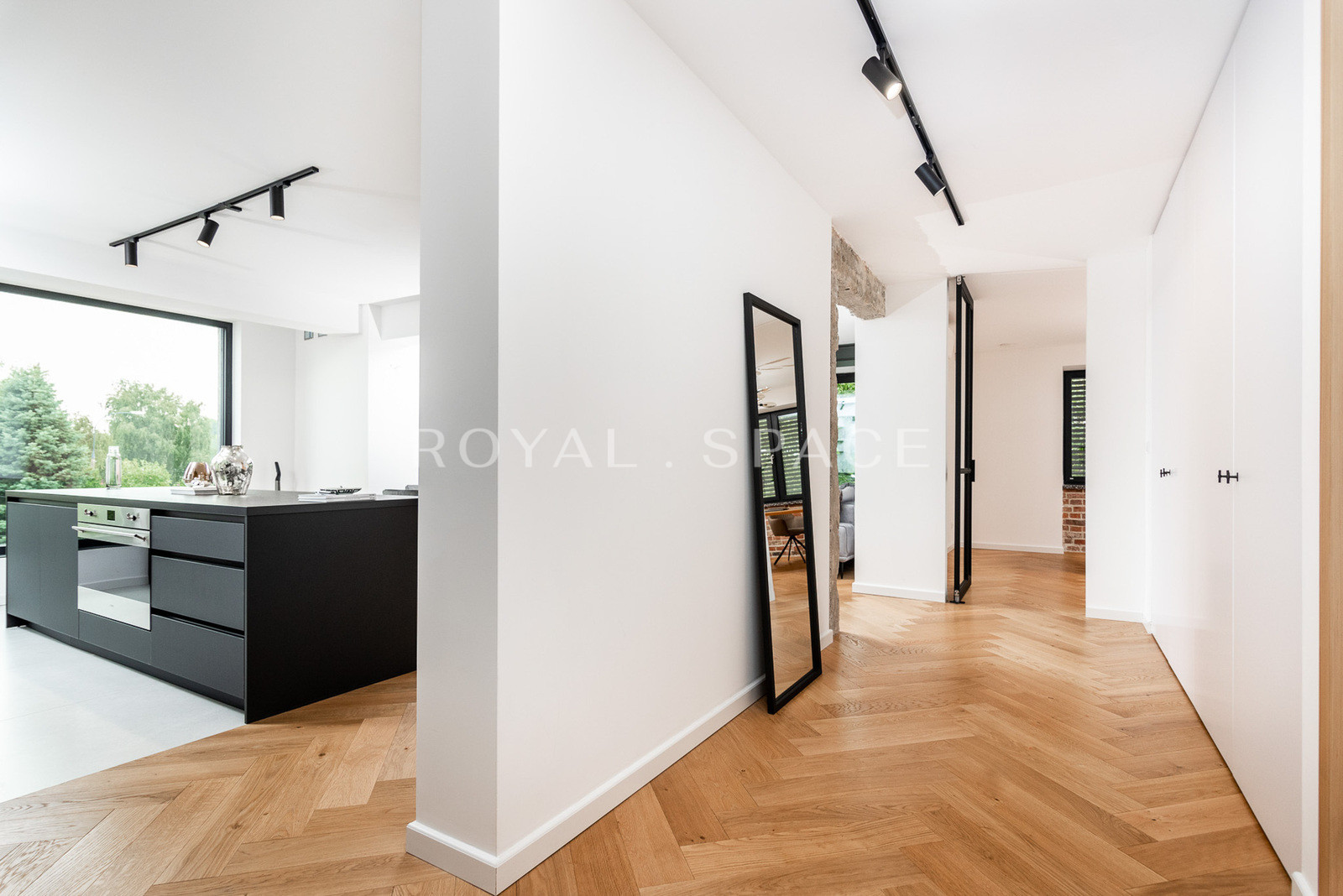 Nowoczesny, dwupoziomowy apartament