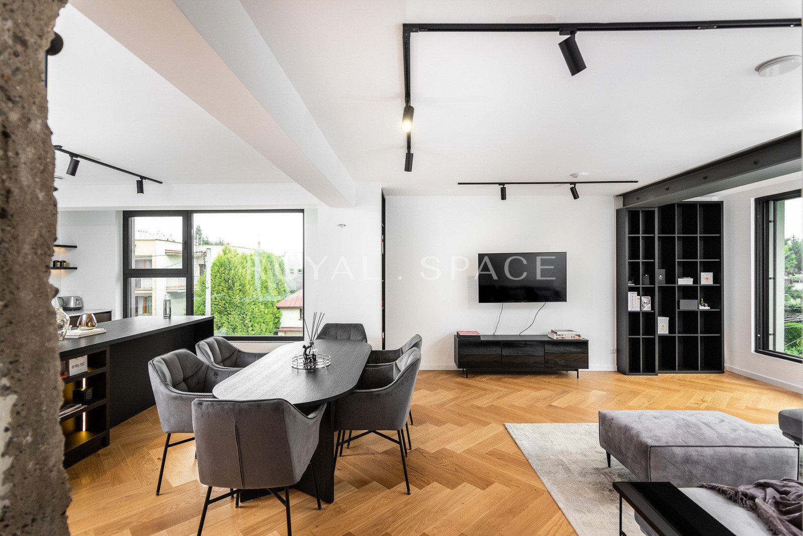 Nowoczesny, dwupoziomowy apartament