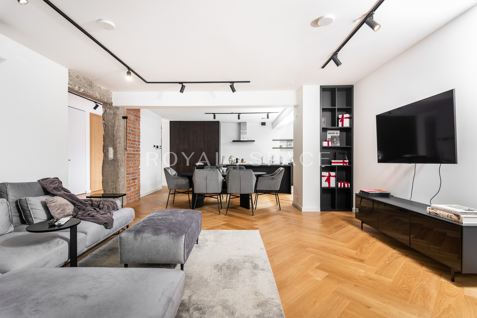 Nowoczesny, dwupoziomowy apartament