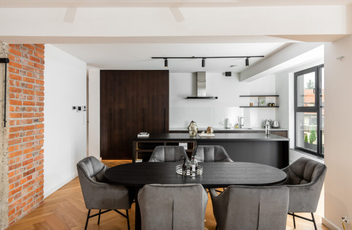 Nowoczesny, dwupoziomowy apartament