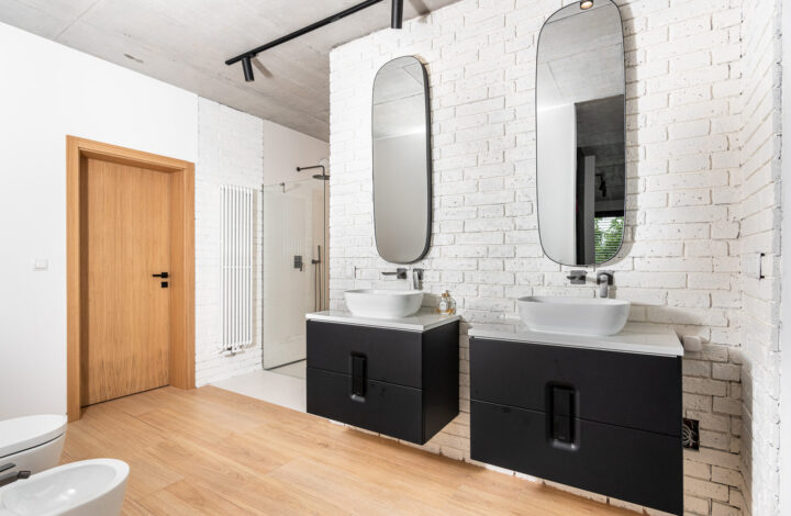 Nowoczesny, dwupoziomowy apartament