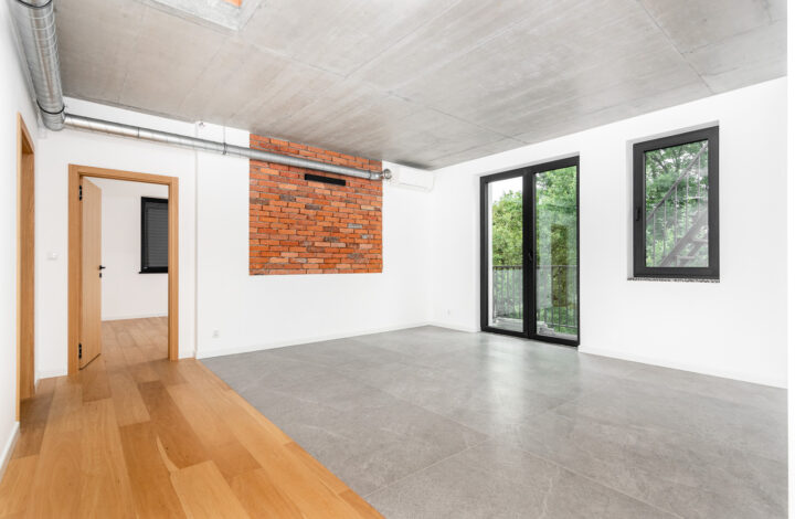 Nowoczesny, dwupoziomowy apartament