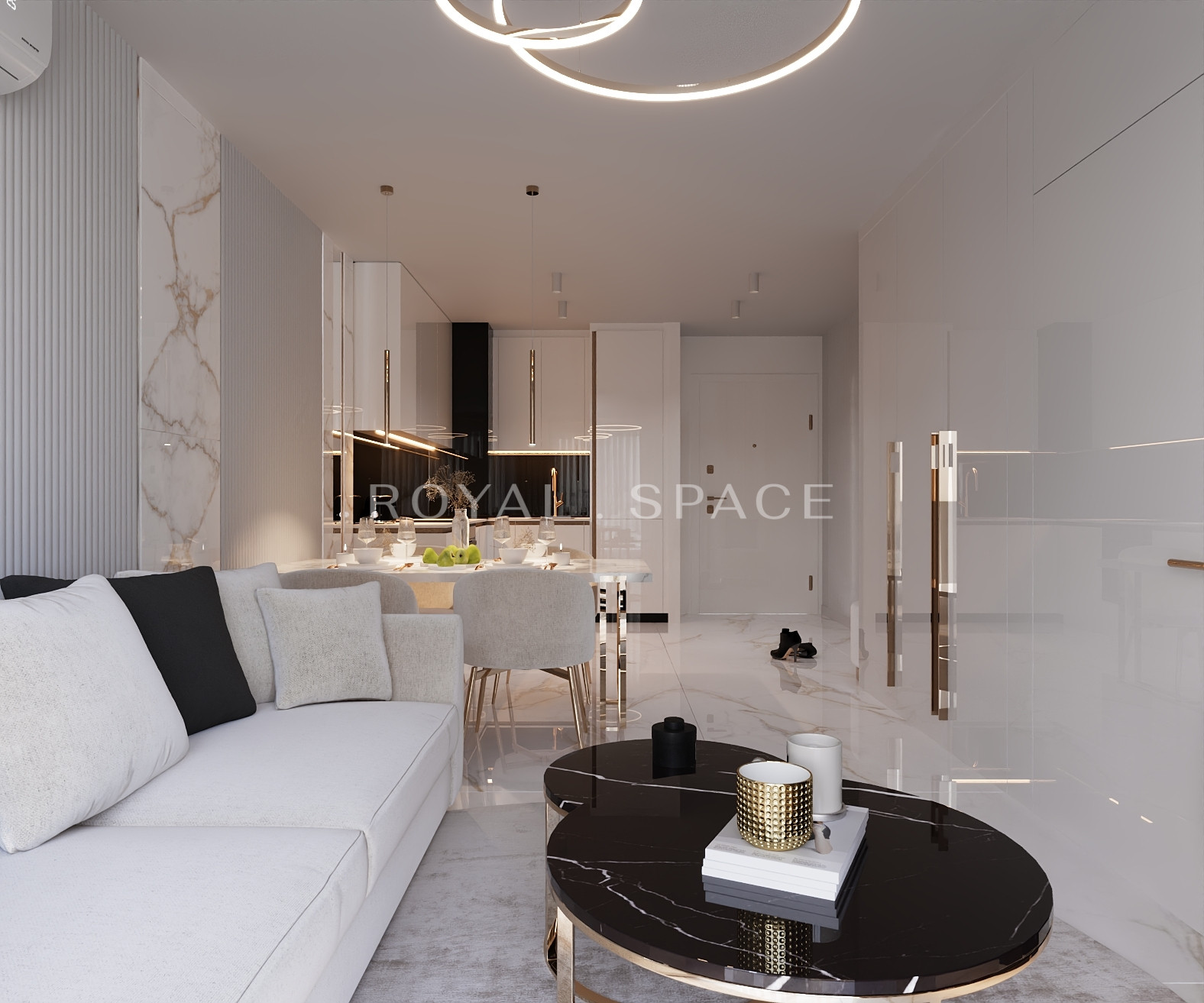 Widok na park | Garderoba | Aroma Park