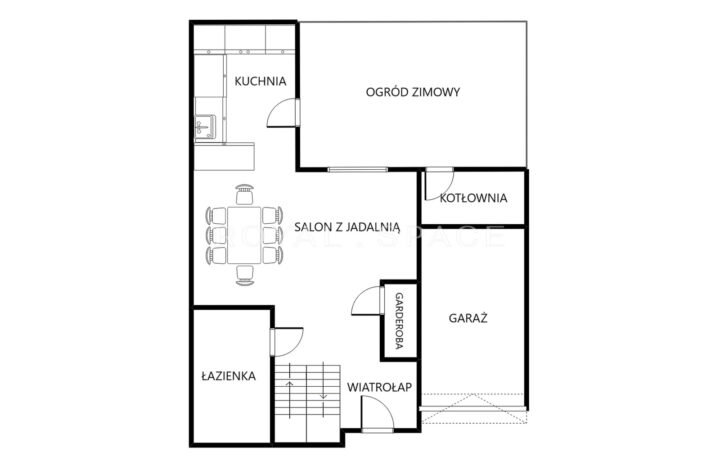 Wyjątkowy dom z ogrodem zimowym | Parkowe Wzgórze