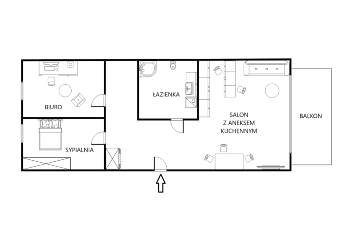 Funkcjonalne mieszkanie w nowej inwestycji!