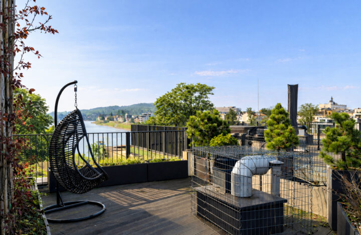 Apartament z widokowym tarasem na dachu!