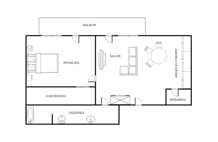 Luxury apartment with a view of the Wawel Castle!