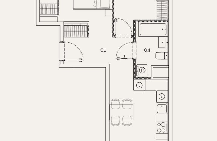 Nowoczesny apartament | Młyny Mogilska, Noho