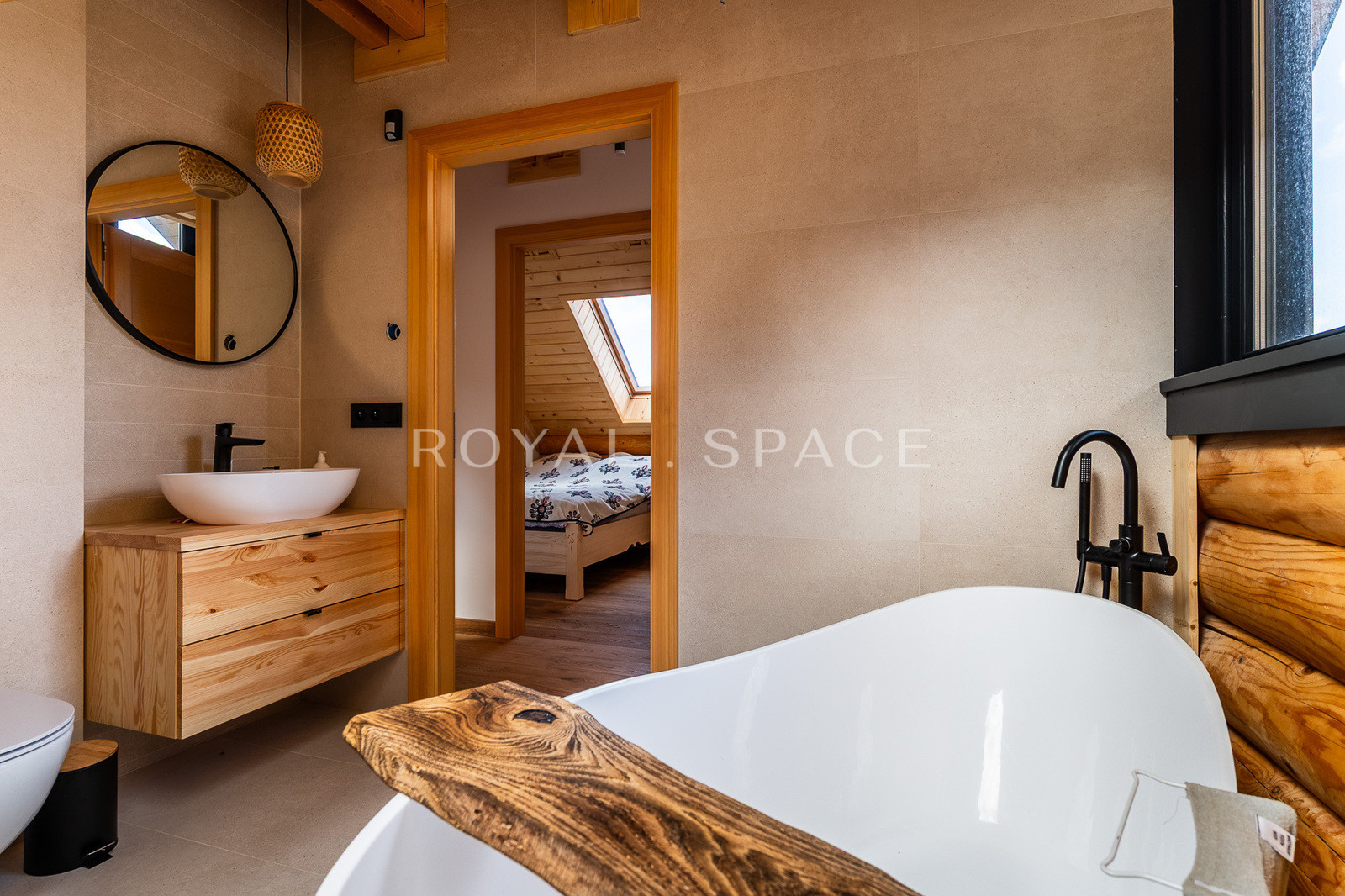 Ready wooden house in Zawoja!