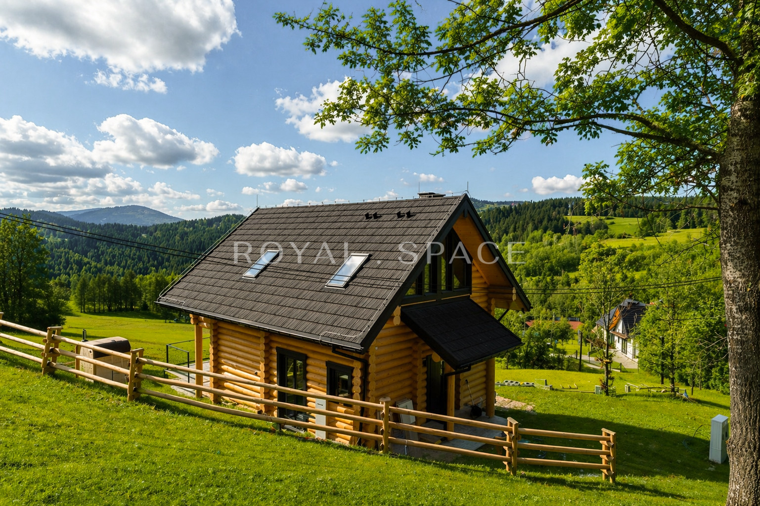 Ready wooden house in Zawoja!