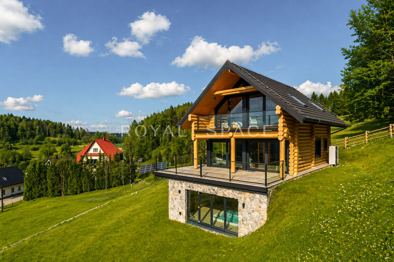 Ready wooden house in Zawoja!
