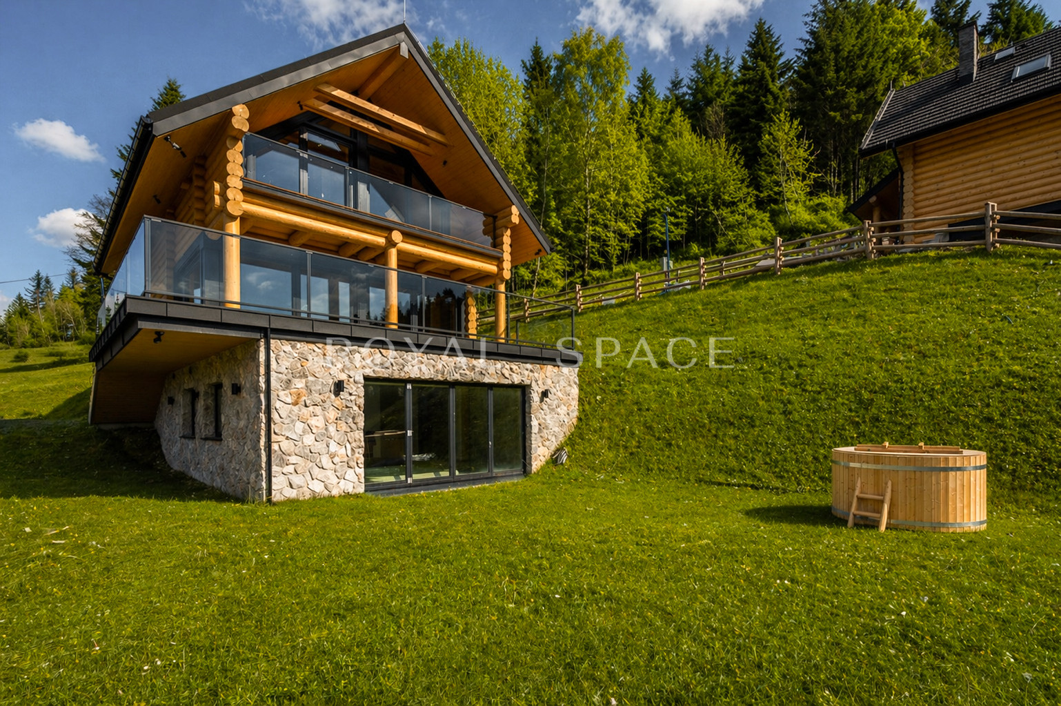 Ready wooden house in Zawoja!