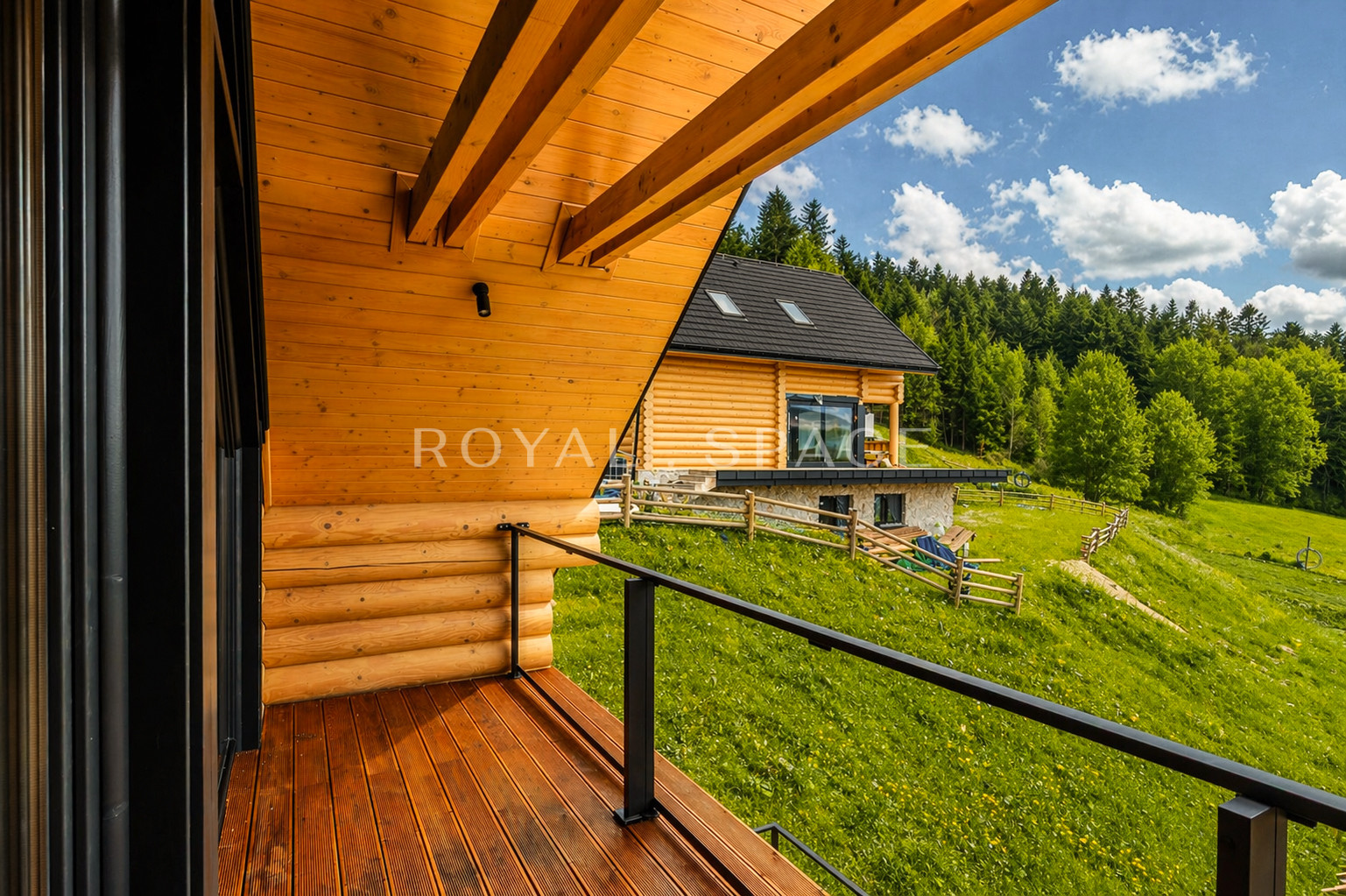 Ready wooden house in Zawoja!