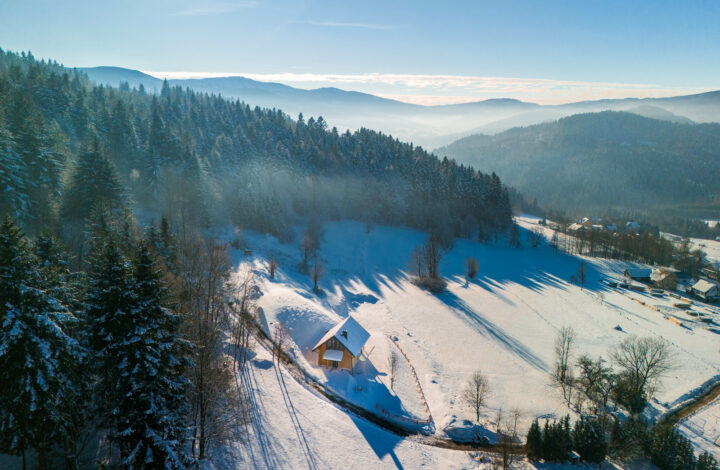 Ready wooden house in Zawoja!