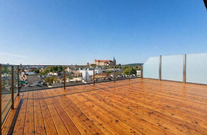 Penthouse z tarasem i widokiem na Wawel!