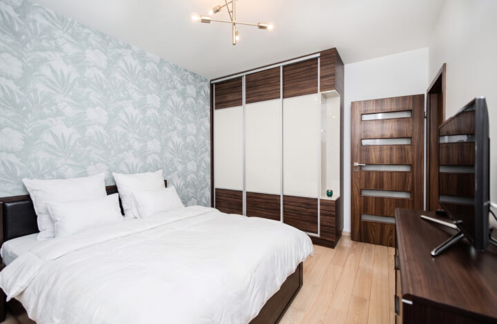 Przestronny apartament z tarasem – Wiślane Tarasy