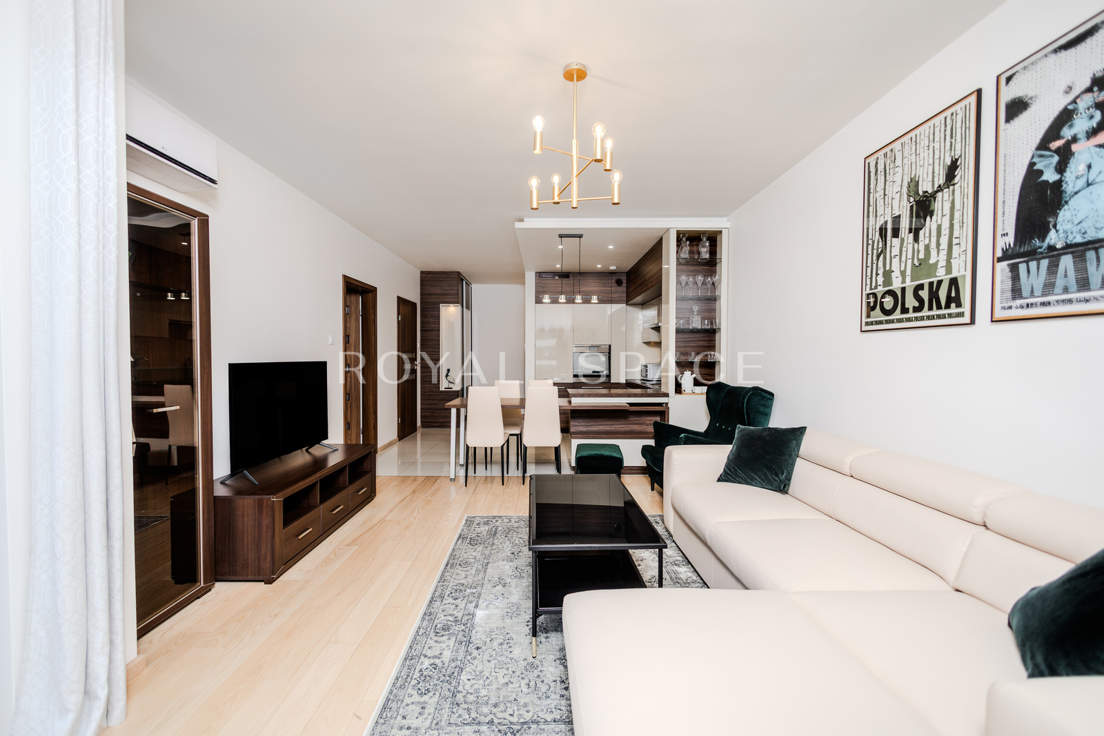 Przestronny apartament z tarasem – Wiślane Tarasy