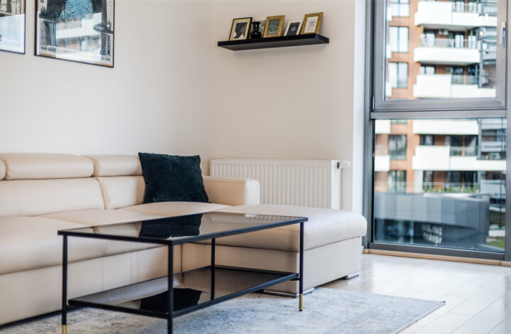 Przestronny apartament z tarasem – Wiślane Tarasy