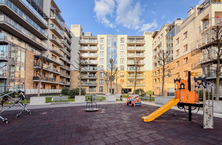 Przestronny apartament z tarasem – Wiślane Tarasy