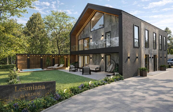 Leśmiana Garden | Bliźniak z prywatnym ogrodem!