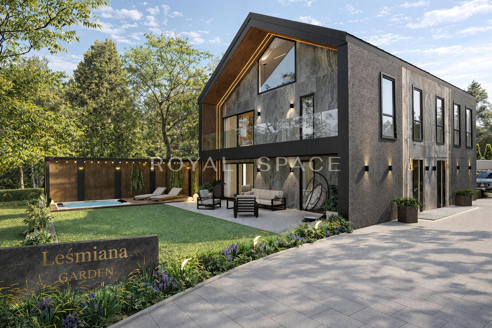 Leśmiana Garden | Bliźniak z prywatnym ogrodem!
