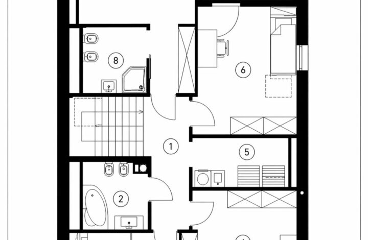 New unique house with a garden!