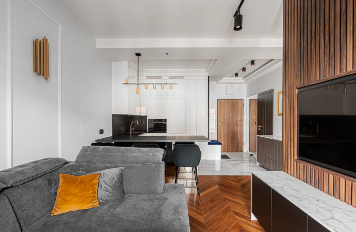 Nowoczesne mieszkanie | Mokotów Art Deco