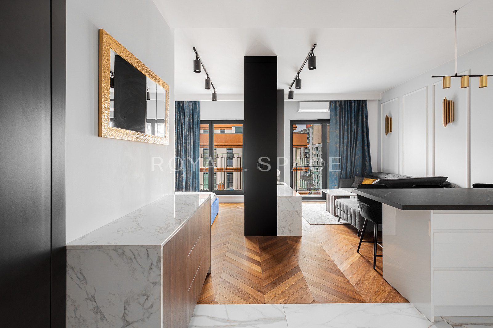 Nowoczesne mieszkanie | Mokotów Art Deco