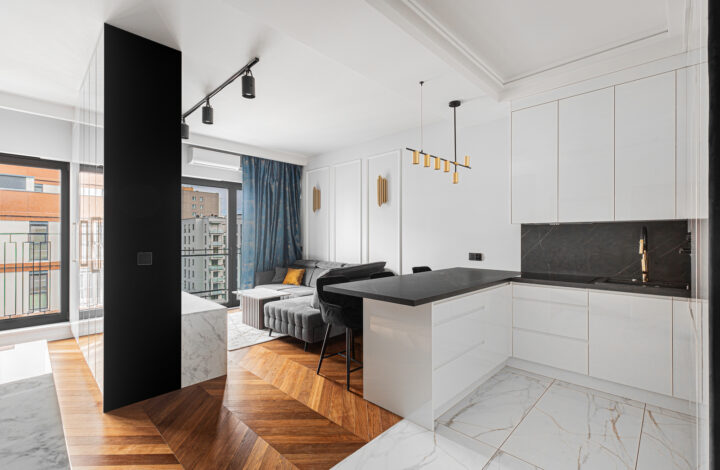 Nowoczesne mieszkanie | Mokotów Art Deco