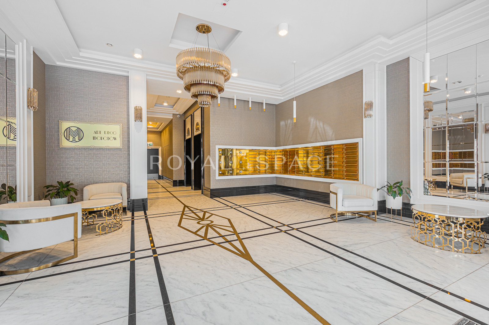 Nowoczesne mieszkanie | Mokotów Art Deco