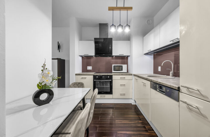 Funkcjonalny apartament koło Browarów Warszawskich