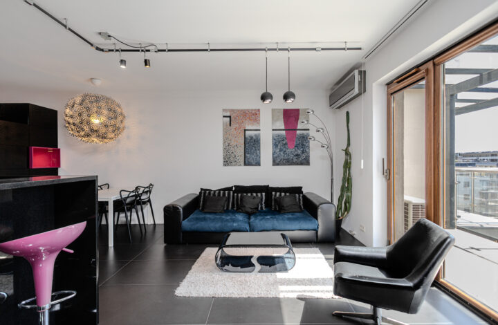 Designerski apartament | Wiślane Tarasy