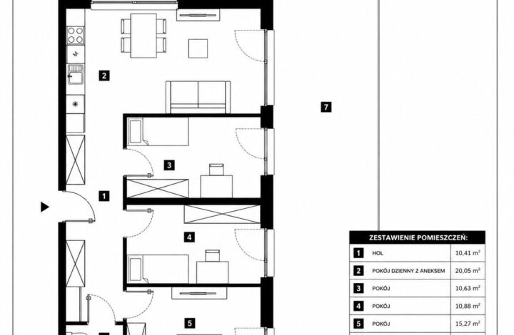 Mieszkanie z prywatnym ogrodem | Prądnik Biały