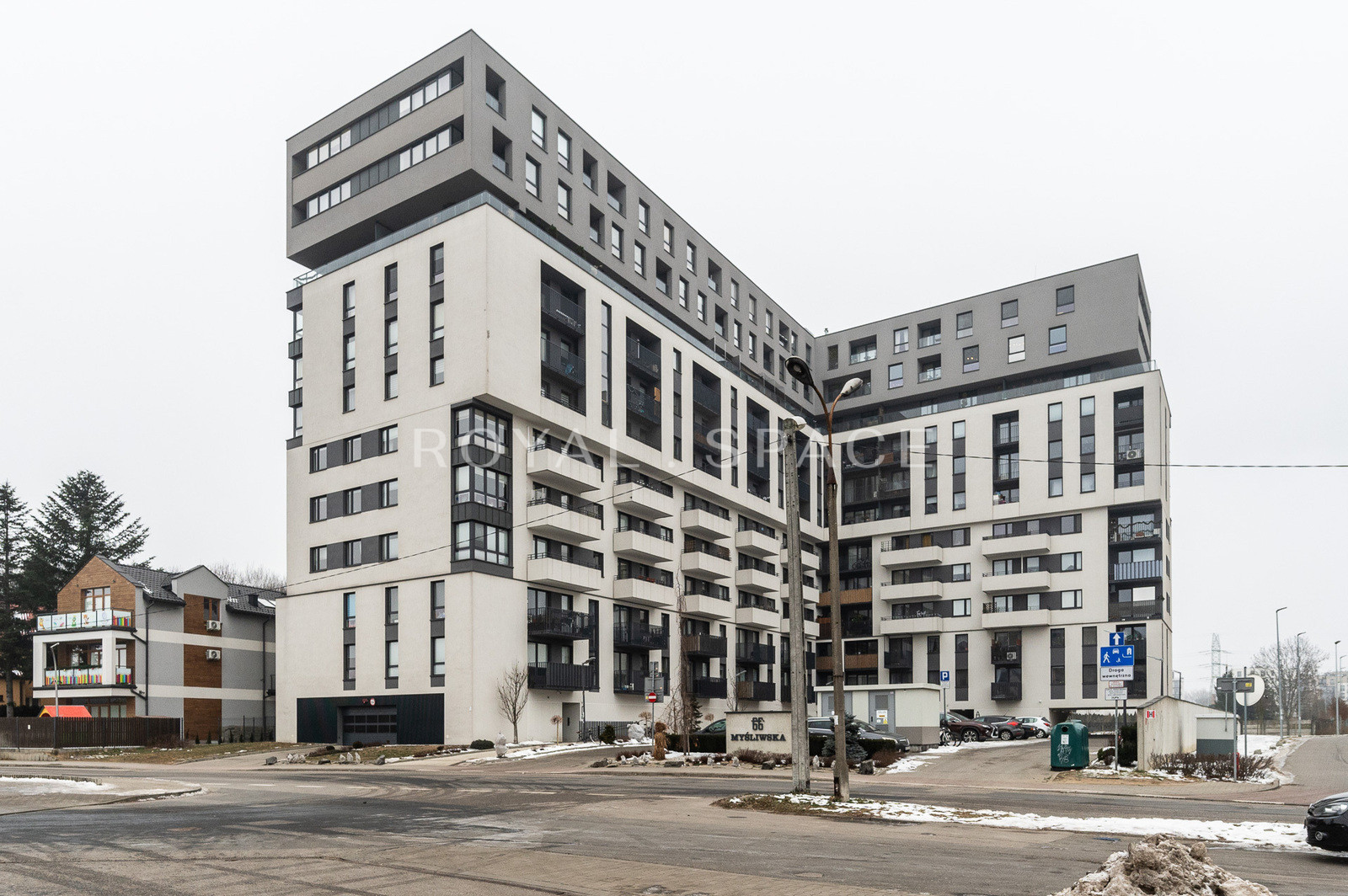 Kвартира з балконом, 8 поверх | Myśliwska 66