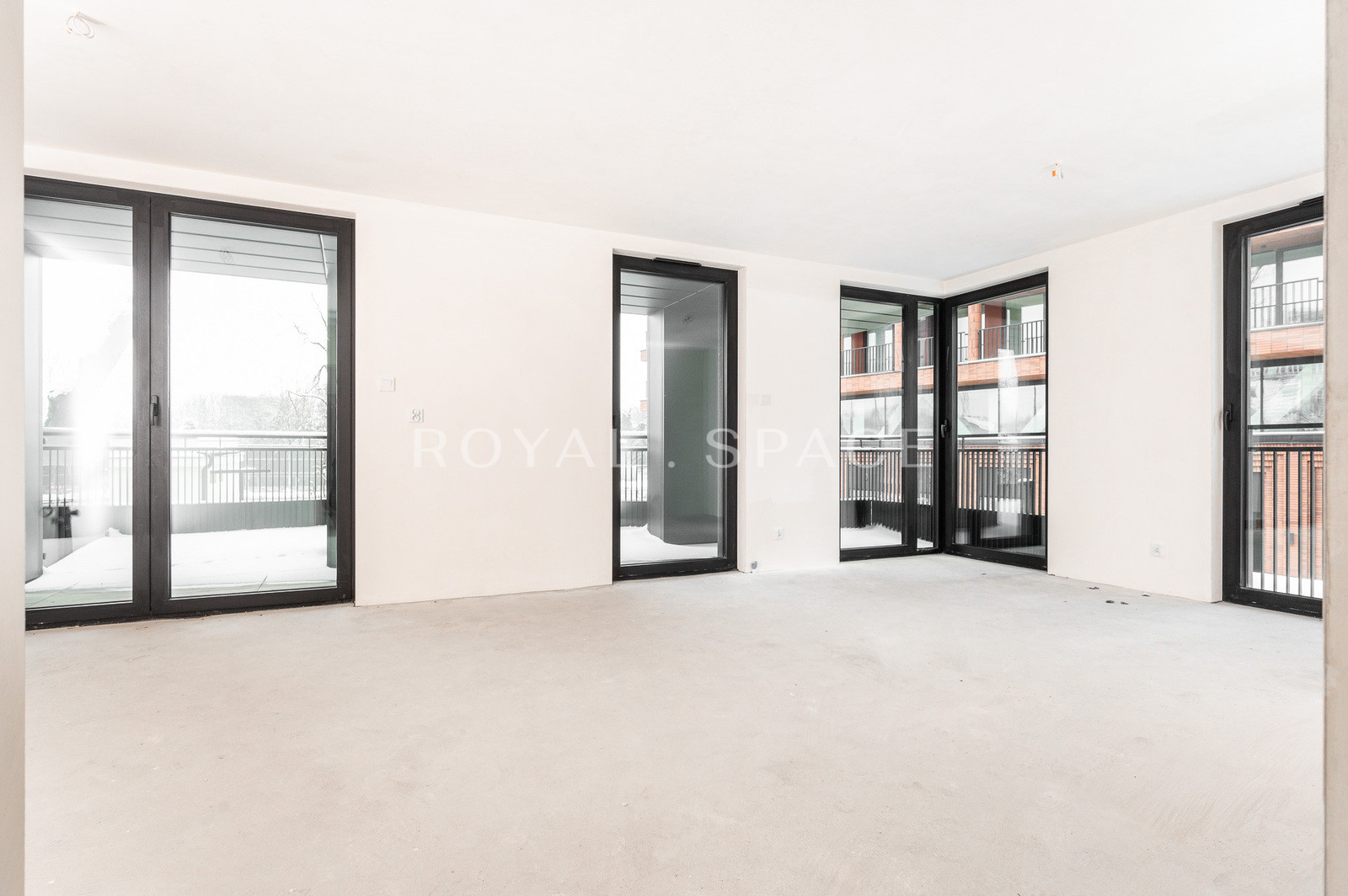 3-room apartment with a 20-meter square terrace