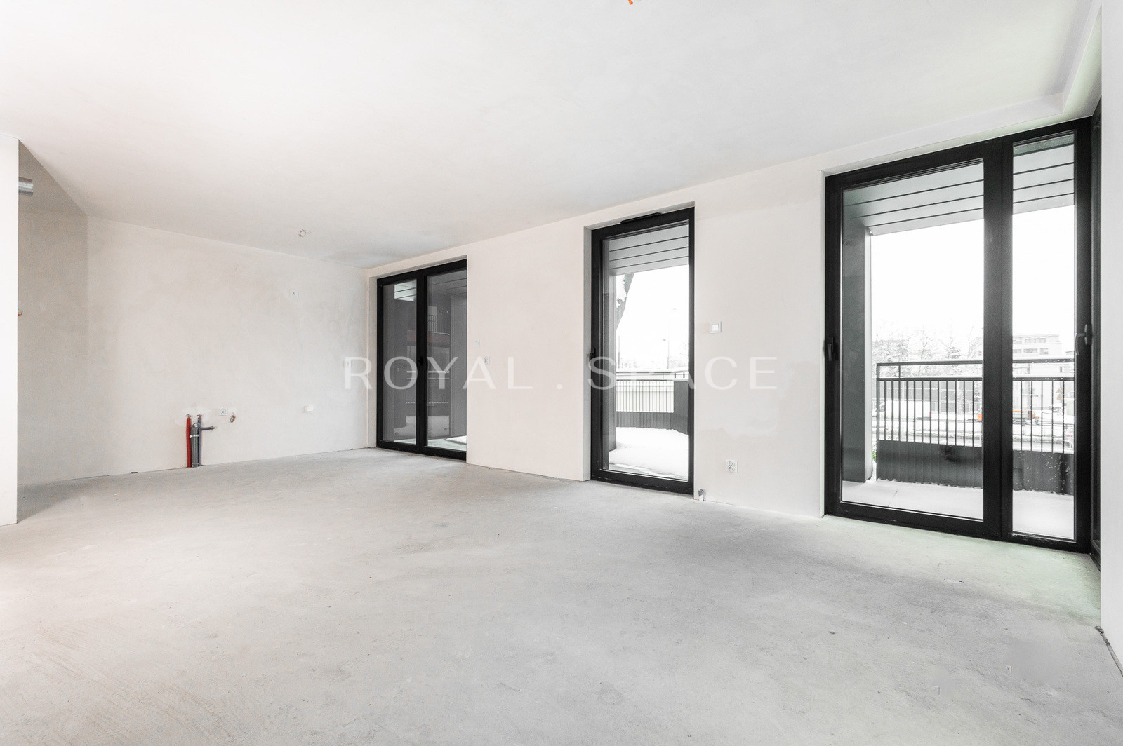 3-room apartment with a 20-meter square terrace