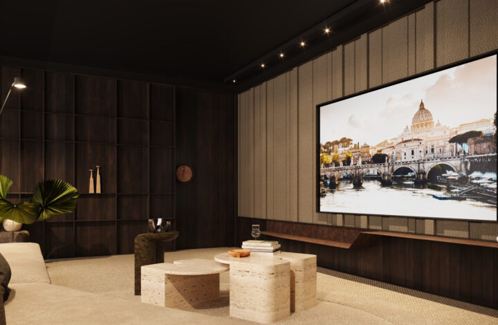 3-room apartment with a 20-meter square terrace