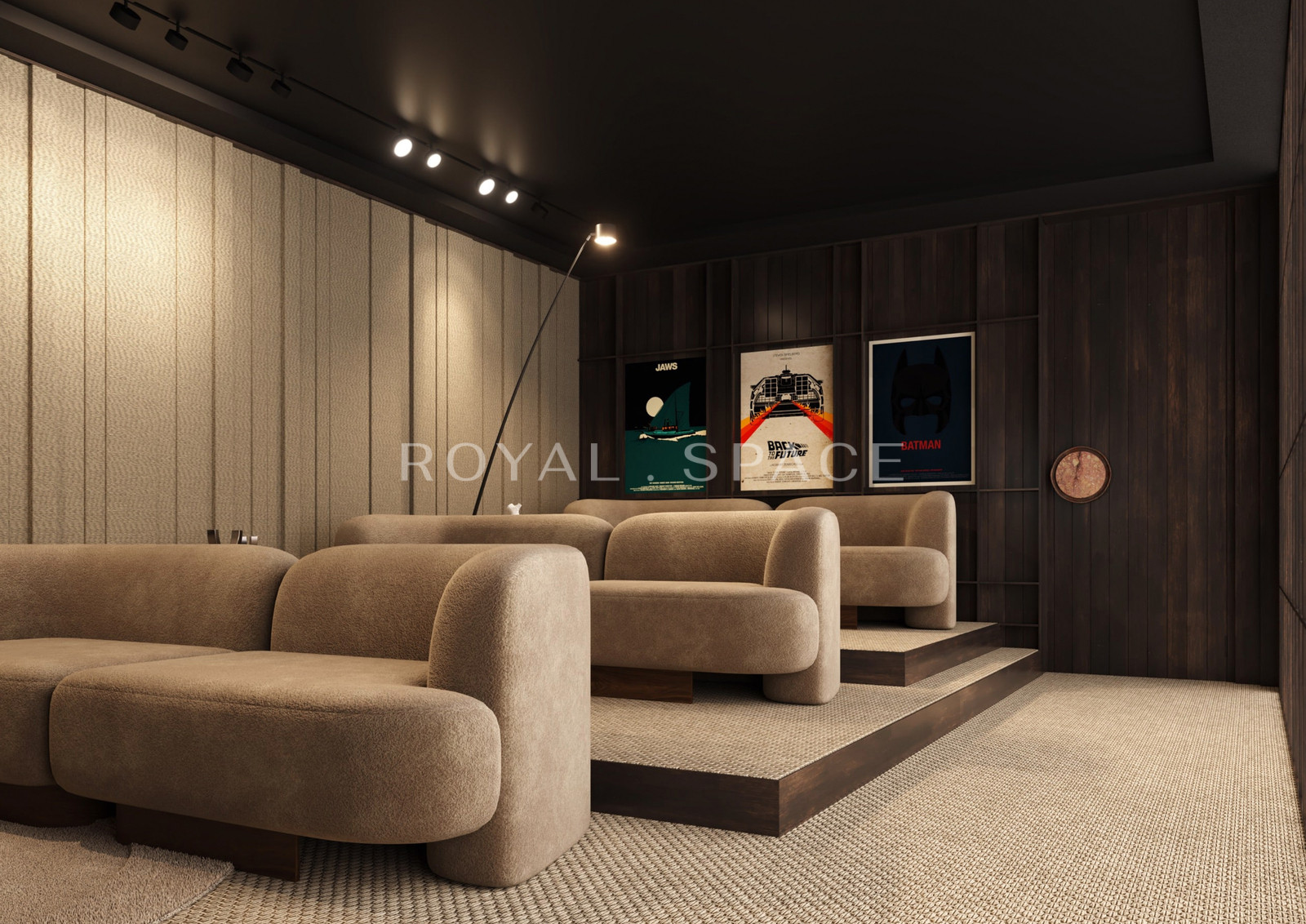 3-room apartment with a 20-meter square terrace