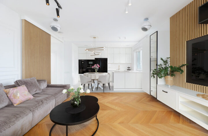 Nowoczesny apartament z tarasem i 3 sypialniami