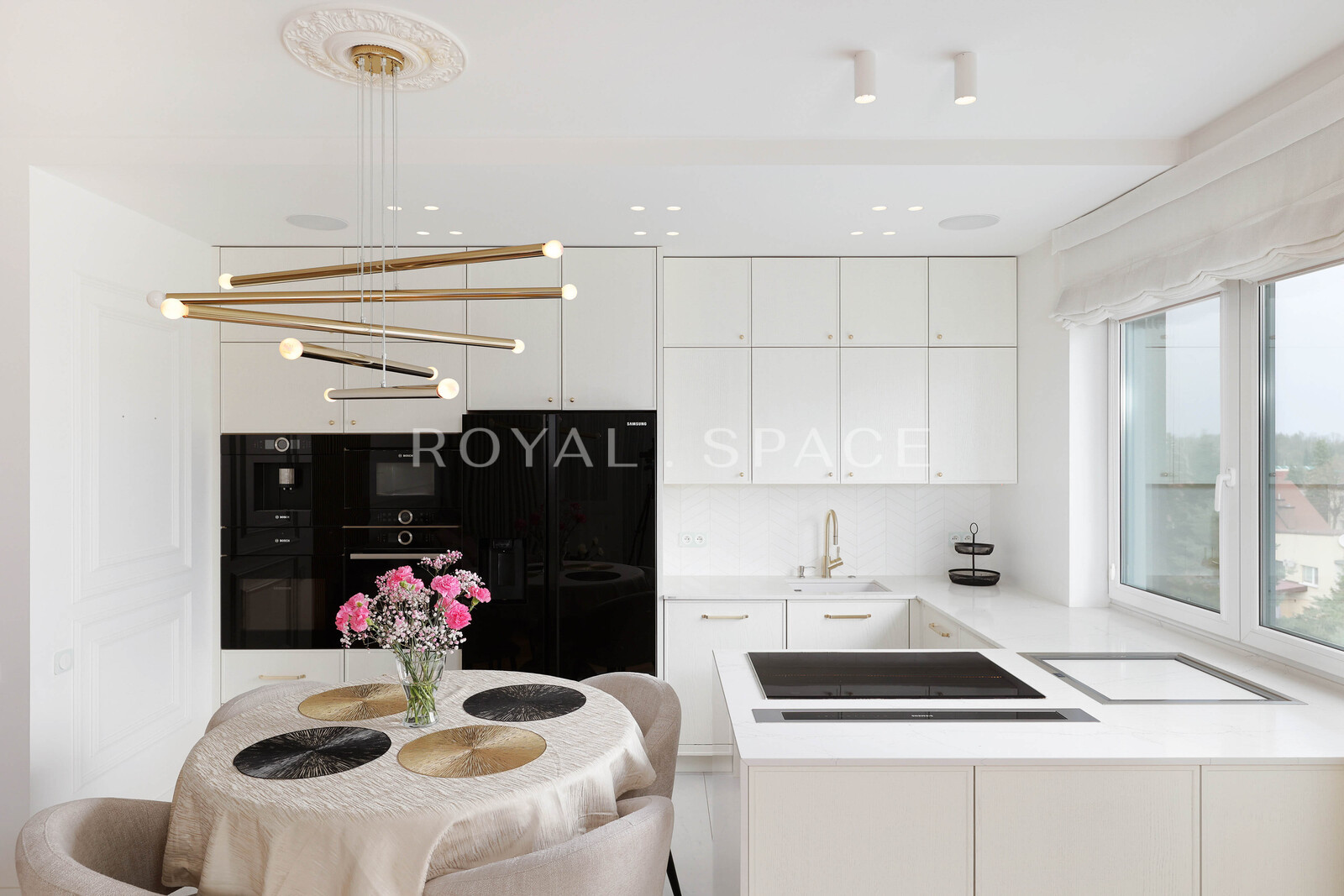 Nowoczesny apartament z tarasem i 3 sypialniami