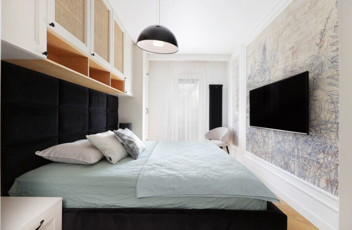 Nowoczesny apartament z tarasem i 3 sypialniami