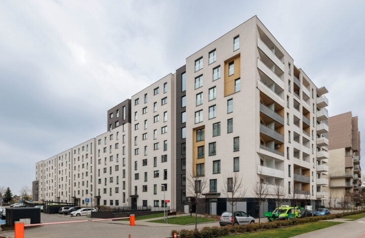 Nowoczesny apartament z tarasem i 3 sypialniami