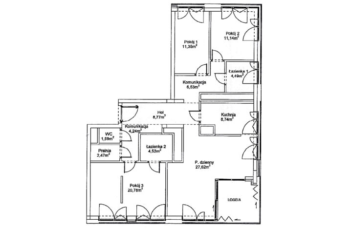 Apartment on the 13th floor in Mennica Residence!