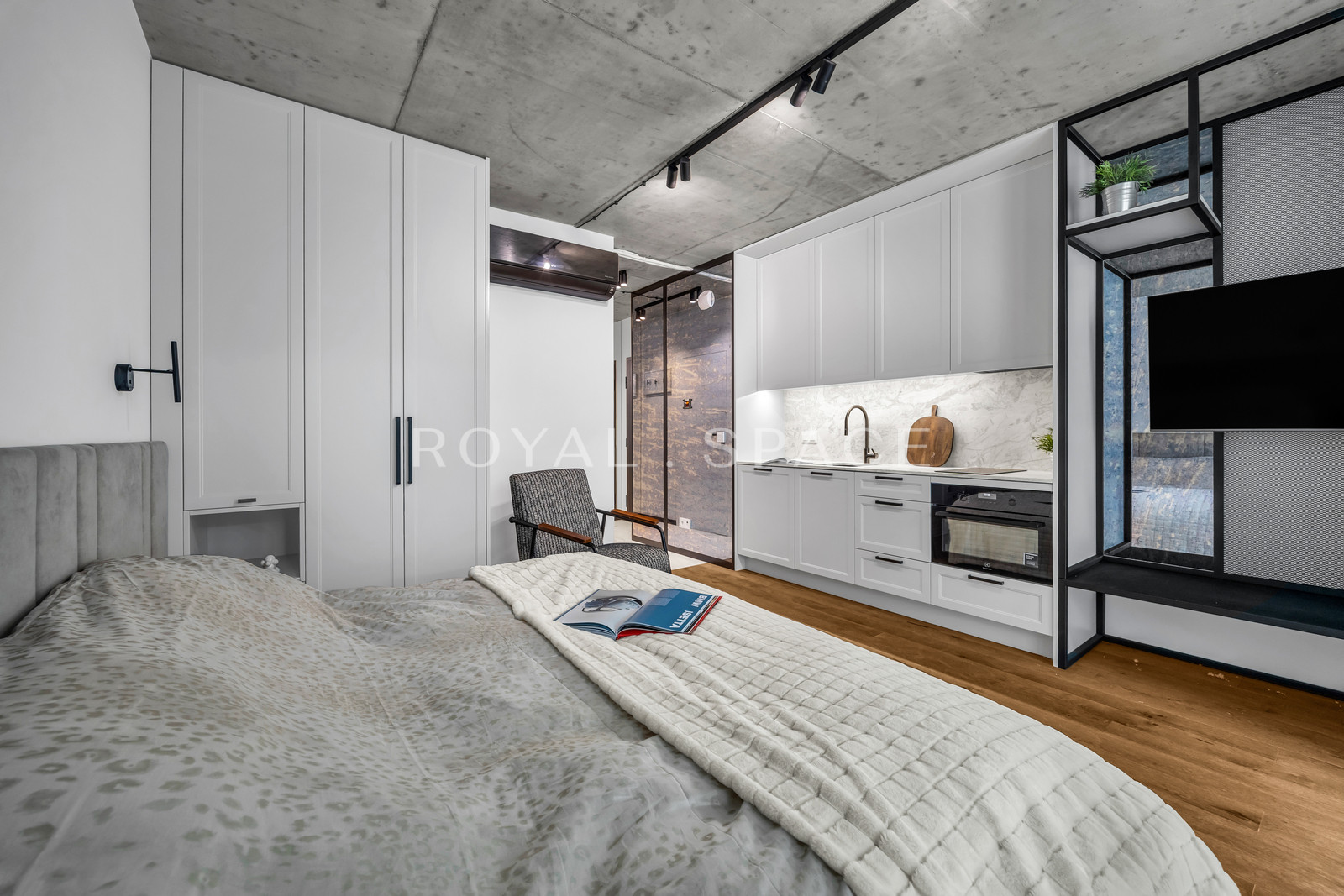 Stylowy apartament z loggią przy Emilii Plater 15!