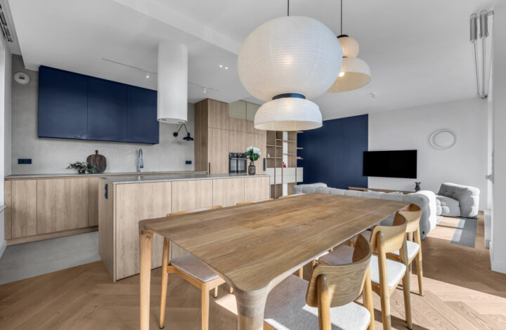 Luksusowy apartament z tarasem i widokiem na park