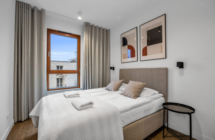 A modern 3-room apartment with two bathrooms!