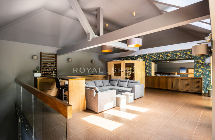 Luxury villa with jacuzzi, sauna and large garden