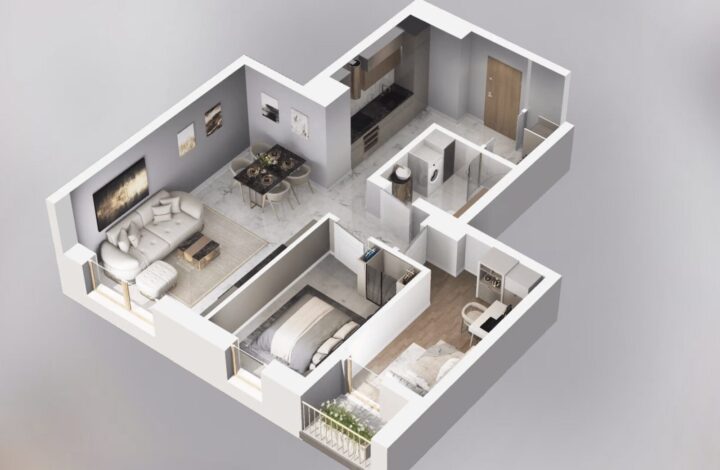 Mieszkanie przy Zakrzówku | Skałka Residence