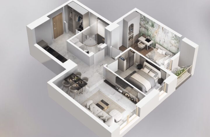 Mieszkanie przy Zakrzówku | Skałka Residence