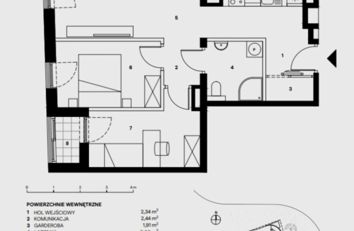 Mieszkanie przy Zakrzówku | Skałka Residence